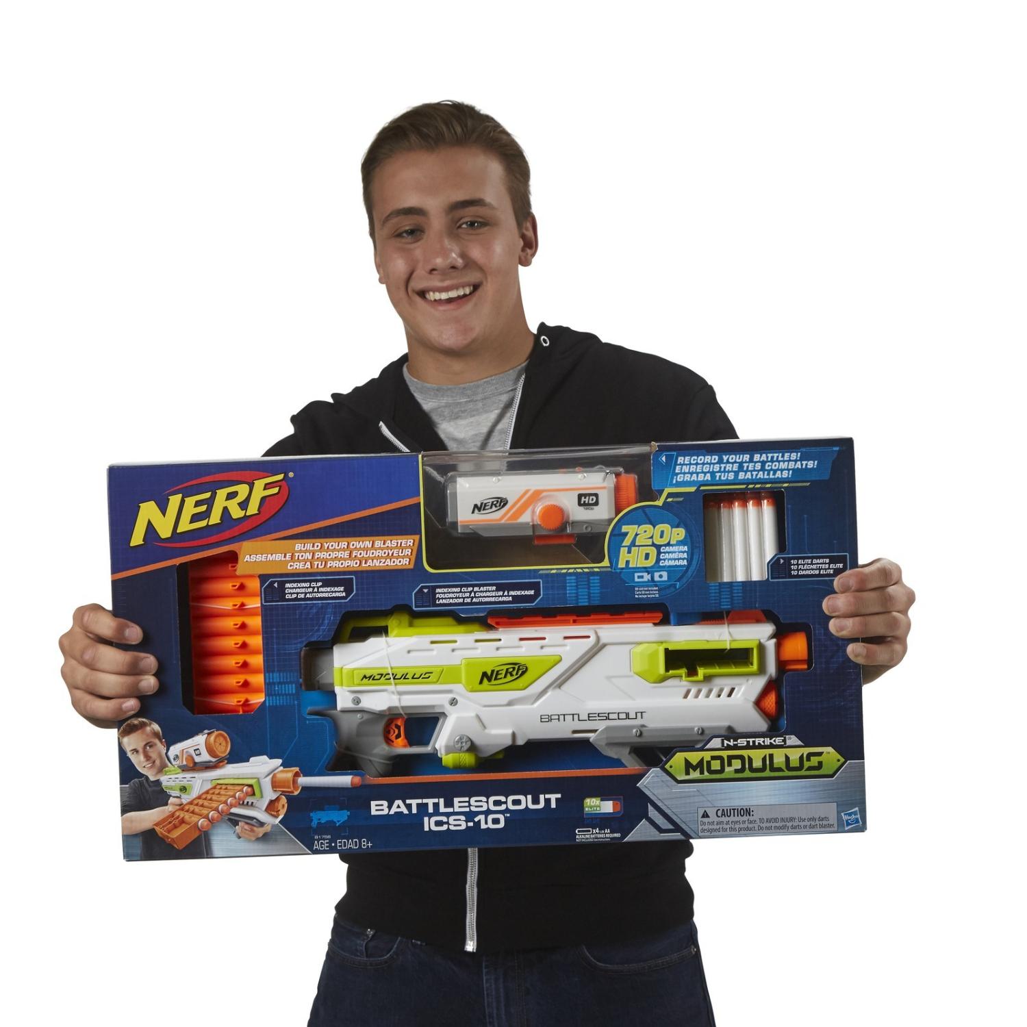 Бластер Nerf – Modulus. Баттлскаут  